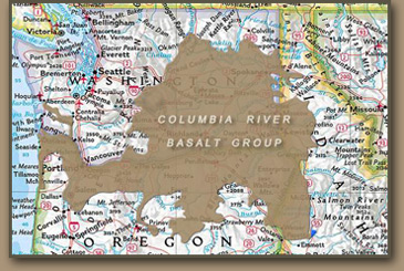 Columbia River Basalt Group Map