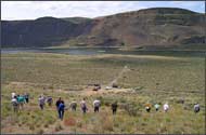 Lower Grand Coulee, Ice Age Floods Institute Field Trip.