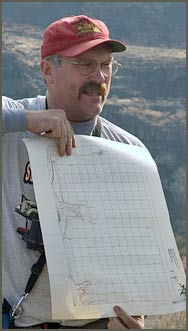 Karl Lillquist shows USGS map -J Harlen Bretz.
