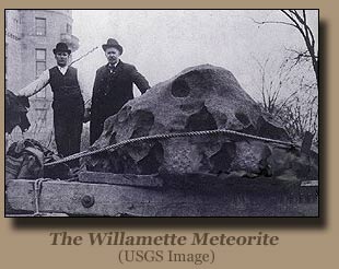 The Willamette Meteorite -USGS Photo.